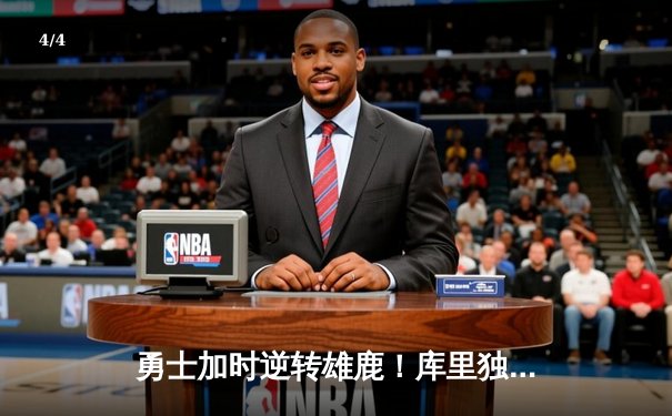勇士加时逆转雄鹿！库里独砍40分，关键三分锁定胜局 - 4